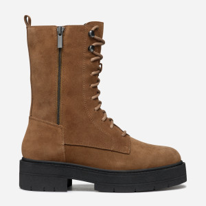 Glany damskie wysokie Geox D Spherica Ec7 D36VDJ00022C6372 41 Brązowe (8056206945722). Buty za kostkę damskie