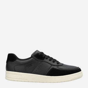 Sneakersy męskie skórzane RIEKER B7806-00 42 (8UK) 27.4 cm Czarne (4061811302338). Tenisówki i trampki męskie