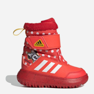 Śniegowce dziecięce dla dziewczynki adidas Winterplay Minnie I IG7191 27 Czerwone (4066755824212). Kozaki i śniegowce dziewczęce
