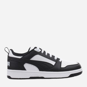 Sneakersy chłopięce Puma Rebound V6 Lo Jr 39383301 38.5 Czarny/Biały (4065454932044). Tenisówki i trampki chłopięce