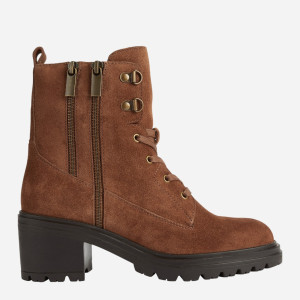 Trzewiki damskie na obcasie Geox D26QCA00023-C0013 36 Rude (8050036688668). Buty za kostkę damskie