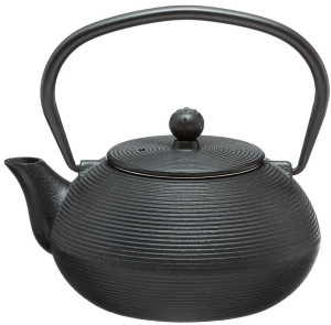 Imbryk do parzenia herbaty Secret de Gourmet żeliwny ciemnoszary 600 ml (3560239313038). Zaparzacze