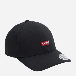 Czapka z daszkiem męska Levi's D7723-0002 One Size Czarna (7626725511800). Czapki z daszkiem