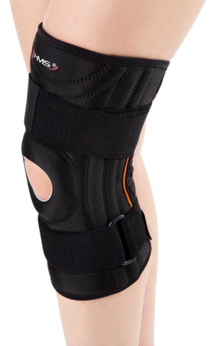 Stabilizator stawu kolanowego HMS rozmiar XL Czarny (5907695546996). Ortezy