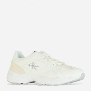 Sneakersy męskie do kostki Calvin Klein Jeans YM0YM00985-0GI 44 Beżowe (8720109963977). Buty sportowe męskie