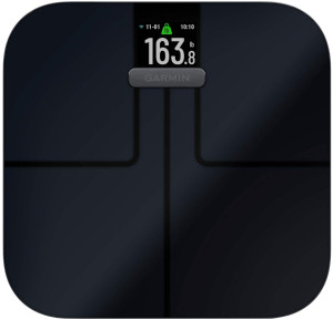 Waga podłogowa Garmin Index S2 Smart Scale Black (753759257507). Wagi łazienkowe