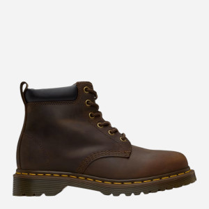 Trzewiki męskie skórzane Dr. Martens Gaucho Crazy Horse 24282207 43 Ciemnobrązowe (190665154269). Buty męskie za kostkę