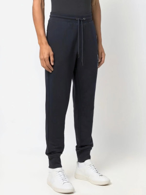Spodnie dresowe męskie Tommy Hilfiger W0MW08388DW5 L Ciemnogranatowe (8720111201494). Spodnie sportowe męskie