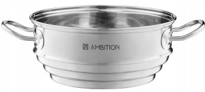Wkład do gotowania na parze Ambition Acero do garnków 16/18/20 cm (5904134608178). Garnki