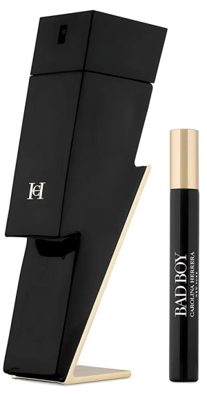 Zestaw męski Carolina Herrera Bad Boy Woda toaletowa 100 ml + Woda toaletowa 10 ml (8411061092736). Perfumy męskie