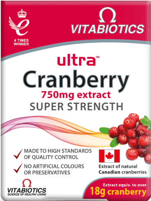 Suplement diety Vitabiotics Ultra Cranberry żurawina 30 tabletek (5021265244867). Naturalne suplementy diety i ekstrakty