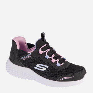 Sneakersy dziecięce dziewczęce Skechers Bounder 303585L 28 Czarne (197976124127). Buty sportowe i sneakersy dziewczęce