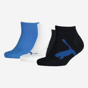 Zestaw skarpetek młodzieżowych 3 pary Puma Kids Bwt Sneaker 3P 90796003 39-42 Czarny/Biały/Granatowy (8720245032391). Skarpetki dziecięce