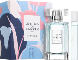 Zestaw damski Lanvin Les Fleurs de Lanvin Blue Orchid Woda toaletowa 50 ml + Woda toaletowa 7.5 ml (3386460132961). Perfumy damskie
