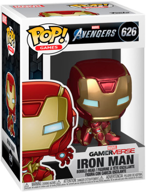 Figurka Funko Pop! Marvel Avengers Game Iron Man Stark Tech Suit 9 cm (889698477567). Figurki superbohaterów