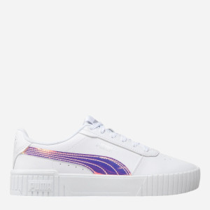 Sneakersy damskie z eko skóry Puma Carina 2.0 Holo Jr 387985-01 37 Białe (4065449615204). Tenisówki i trampki damskie