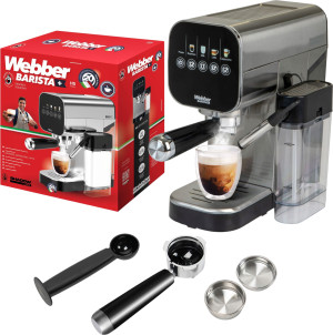 Ekspres do kawy kolbowy Webber H5 Barbosa (5907265029102). Ekspresy do kawy