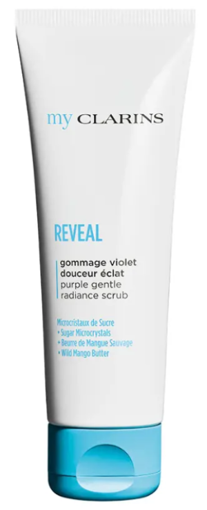 Peeling do twarzy Clarins Reveal Purple Gentle Radiance 50 ml (3666057273575). Peelingi do twarzy