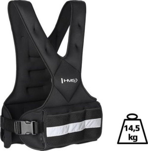 Kamizelka obciazeniowa HMS regulowana 14.5 kg KOR15 (5907695547320). Obciążniki na kostki i nadgarstki