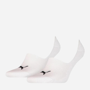 Skarpetki stopki męskie 2 pary Puma Footie 2P Unisex 90624502 43-46 Białe (8713537913133). Skarpetki stopki męskie