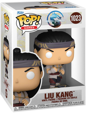 Figurka Funko Pop Games: Mortal Kombat - Liu Kang God of Fire 9 cm (889698802765). Figurki superbohaterów