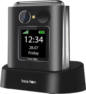Telefon komórkowy Beafon Fold 10 LTE Silver/Black (Fold10LTE_EU001B). Smartfony i telefony komórkowe