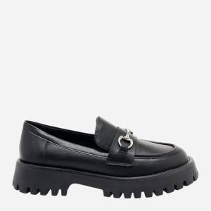 Loafersy damskie na grubej podeszwie Call It Spring 13435858-001 41 (10US) 26.4 cm Czarne (683829452726). Loafersy damskie