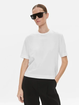 Koszulka damska bawełniana Calvin Klein 00GWS3K104-YAF XXS Biała (8720108322553). T-shirty damskie