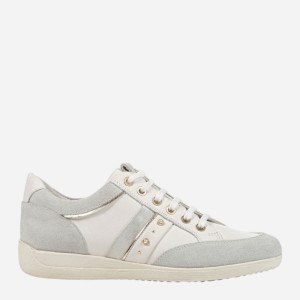 Sneakersy damskie do kostki Geox D2568B08522-C1002 38 24.7 cm Białe (8050036583550). Buty sportowe damskie