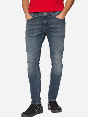 Jeansy slim fit męskie Tommy Jeans DM0DM20553-1BK 32-34 Ciemnoniebieskie (8720638501220). Jeansy męskie