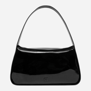 Torebka bagietka damska Calvin Klein K60K613045-BEH Czarna (8721107065250). Torebki i torby