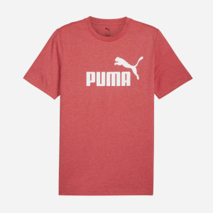 Koszulka męska Puma Ess No.1 Logo Heather Tee 68255011 M Czerwona (4067983316920). T-shirty męskie