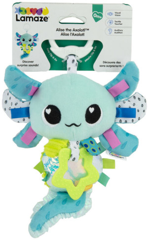 Zabawka-zawieszka do wózka Lamaze Alise the Axolotl (796714274973). Zabawki do wózka i fotelika