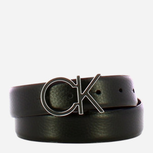Pasek damski skórzany Calvin Klein K60K611903-BEH Czarny (800070316863). Paski