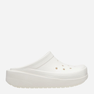 Chodaki damskie na platformie Crocs Classic Blunt Toe 209562-0WV 38-39 (M6/W8) 24 cm Mlecznie. Chodaki damskie