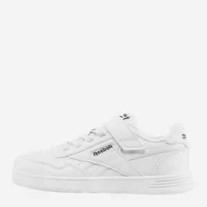 Sneakersy chłopięce na rzepy Reebok Court Advance Elastic & Top Strap 100222429 32.5 (2US) Białe (1200161503832). Buty sportowe i sneakersy chłopięce