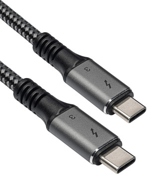 Kabel Akyga Thunderbolt 3 to Thunderbolt 3 1.5 m (AK-USB-34). Kable, adaptery i przejściówki