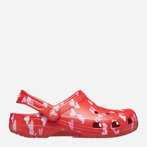 Chodaki dziecięce dla dziewczynki Crocs Classic Vday Clog Kids 209754-6ZR 30-31 (C13) Czerwone (198445107870). Chodaki dziewczęce