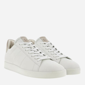 Sneakersy męskie skórzane ECCO Street Lite 52130458336 41 Białe (194890644076). Tenisówki i trampki męskie