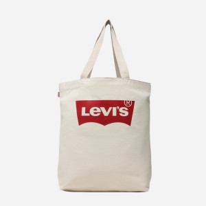 Torebka shopper damska materialowa duża Levi's Womens Batwing Tote 38126-0027 Biała (7613369285686). Torebki i torby
