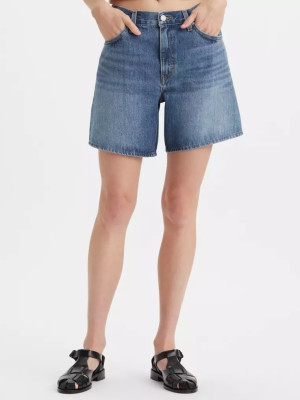 Spodenki damskie jeansowe Levi's High Baggy Short Worn Memory Short A9311-0005 24 Niebieskie (5401157248652). Spodenki damskie