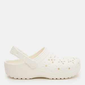 Chodaki damskie Crocs Classic Floral Cut Out Clog 210927-0WV 41-42 (M8/W10) Białe (198445117756). Chodaki damskie