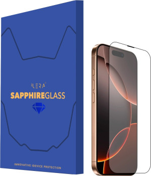 Szkło hartowane iLera Sapphire Ultra + Glass do Apple iPhone 16 Pro Black (iLSPDL+16PR). Szkła hartowane