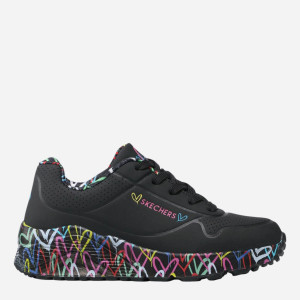 Sneakersy dziecięce dla dziewczynki Skechers 314976L-BKMT 27.5 Czarne (195969054475). Buty sportowe i sneakersy dziewczęce