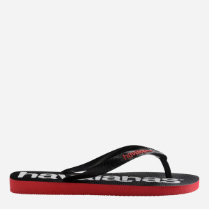 Japonki chłopięce Havaianas 4145741.2090 39-40 (37-38BR) 24 cm Czarny/Czerwony (7909690336495). Japonki chłopięce
