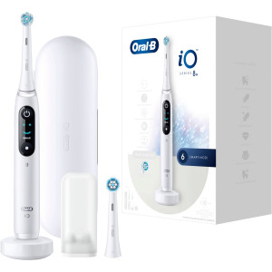 Elektryczna szczoteczka do zębów Oral-B iO 8N Biała + Brush Head + TC (4210201408543). Szczoteczki elektryczne i irygatory
