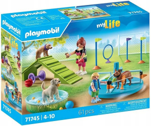 Zestaw zabawek dla dzieci Playmobil My Life Plac zabaw dla psów 71745 (4008789717450). Zestawy zabawek dla dzieci