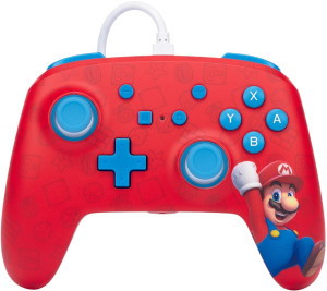 Kontroler PowerA NSW ENH Nintendo Switch Wired Controller - Woo Hoo Mario (0617885025815). Kontrolery do gier