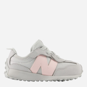 Sneakersy dziecięce dla dziewczynki New Balance 327 NW327WP 26 (9US) Szary/Różowy. Buty sportowe i sneakersy dziewczęce