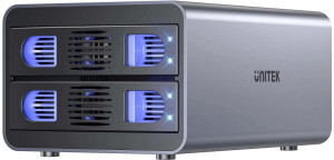 Stacja dokująca Unitek 2 Bay USB-C RAID External Hard Drive Enclosure (S1308C01-EU). Kieszenie i obudowy na dyski twarde